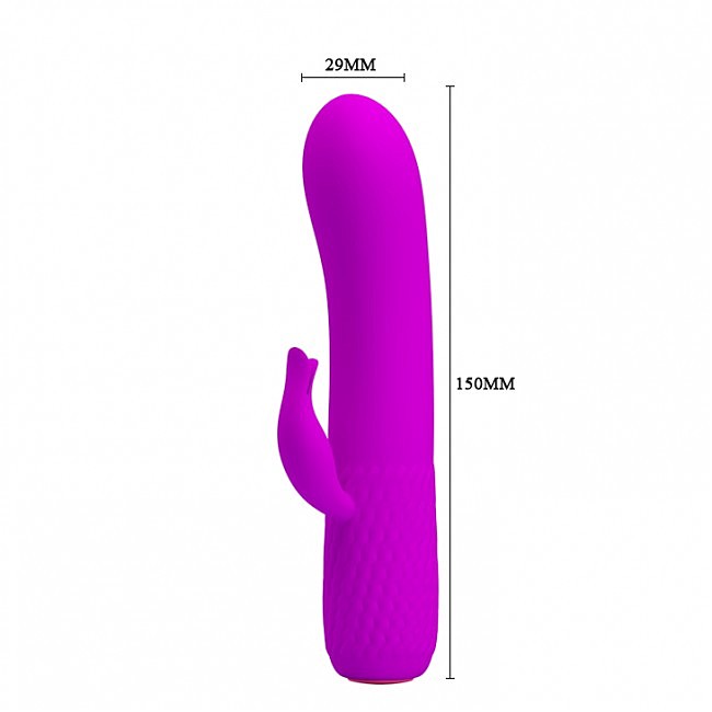   -  Pretty Love Tim Vibrator Purple, 15  2,9 
