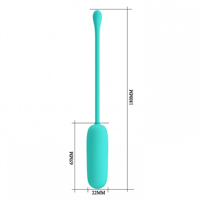  Pretty Love Joyce Vibrating Egg Mint, 12  , 18  2,2 