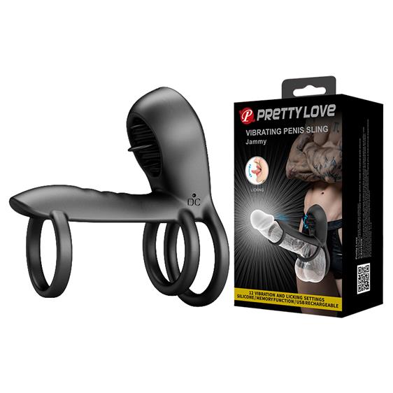 -    Vibrating Penis Sling Jammy, 