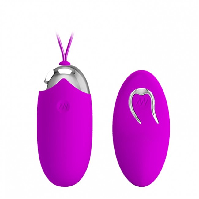     Pretty Love Berger Vibrating Egg Purple, 12  , 7,5  3,3 