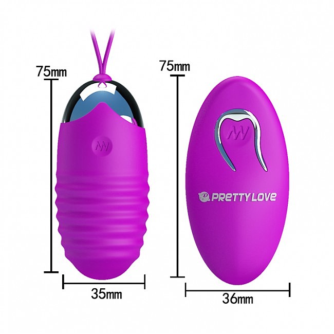  Jessica Vibrating Egg Purple,  , 12  , 7,5  3,5 