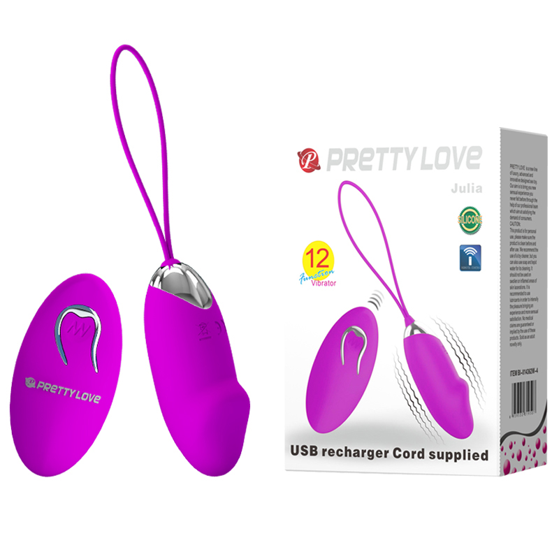     Pretty Love Julia Vibrating Egg Purple,   , 7  3,1 