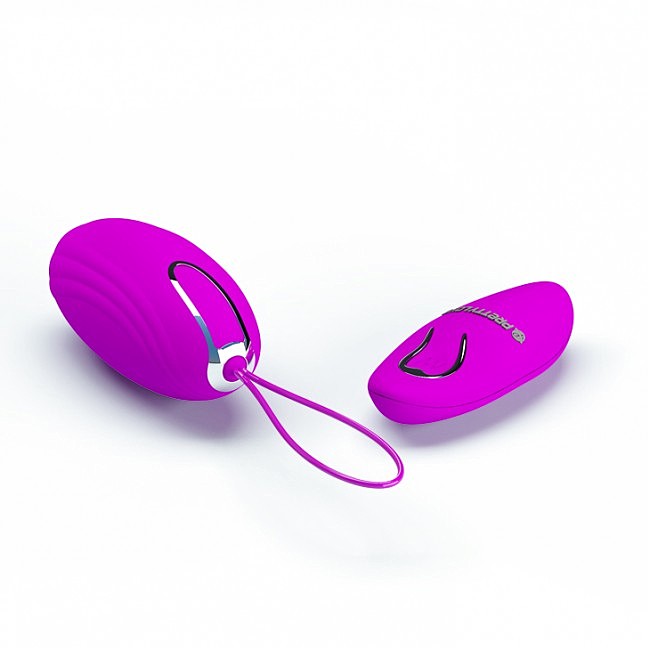    Pretty Love Jacqueline Vibrating Egg Purple, 7,8  3,7 