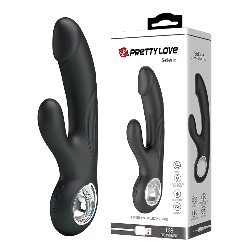  - Pretty Love Selene Vibrator Black, -, 19  3 