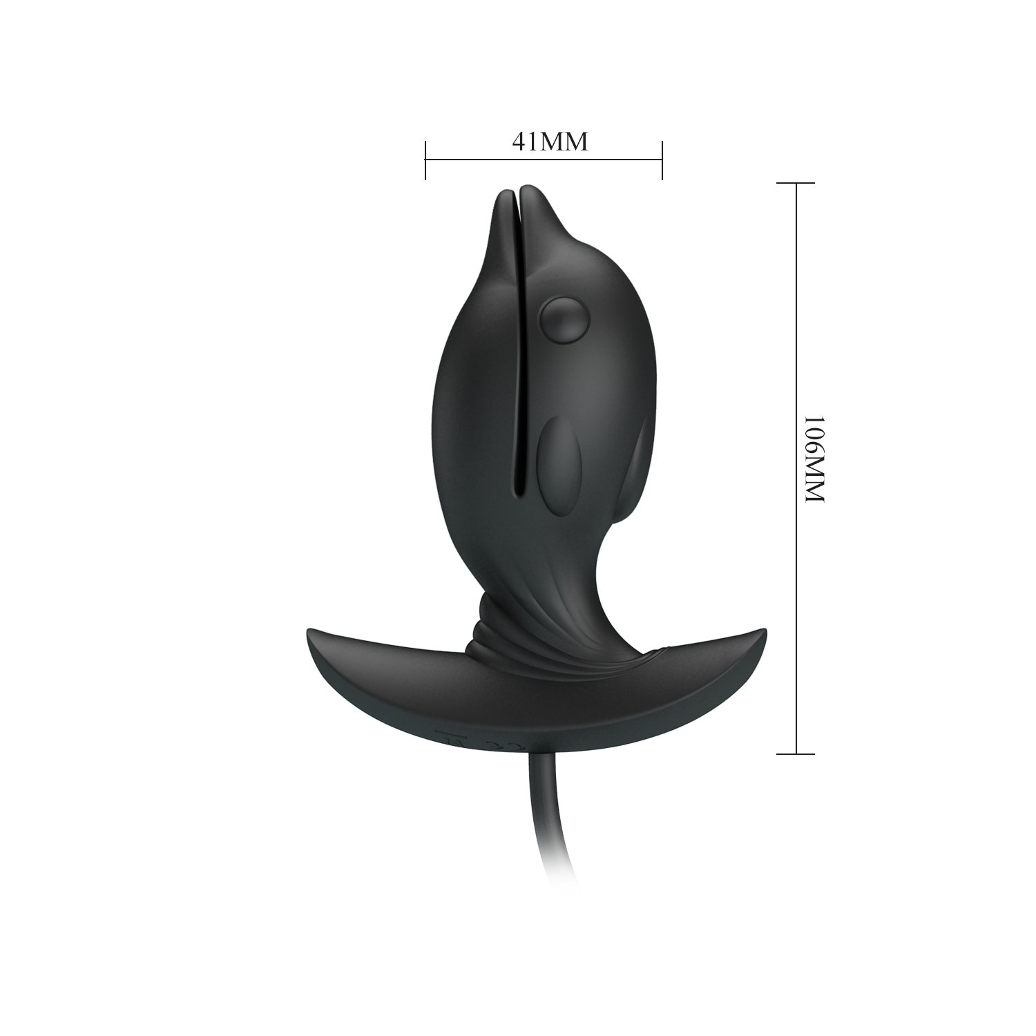     Pretty Love Hanson Anal Plug Black, 10  