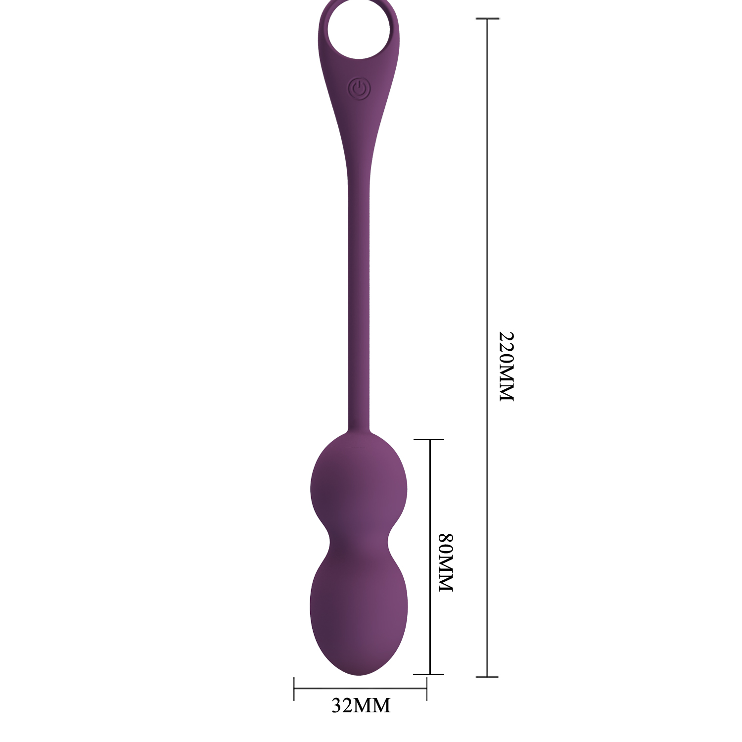 -  Pretty Love Elvira Balls Dark Purple, 12  , 22  3,2 