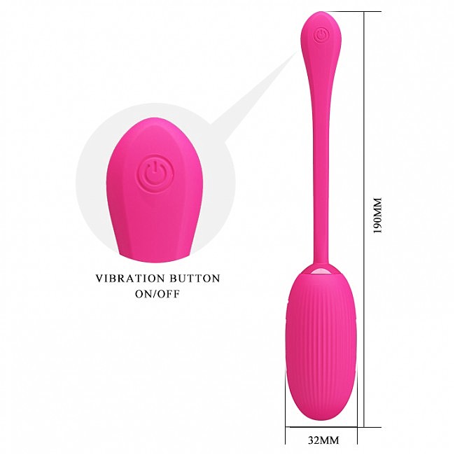 -   Pretty Love Doreen Electric Shock Egg Pink (App), 19  3,2 