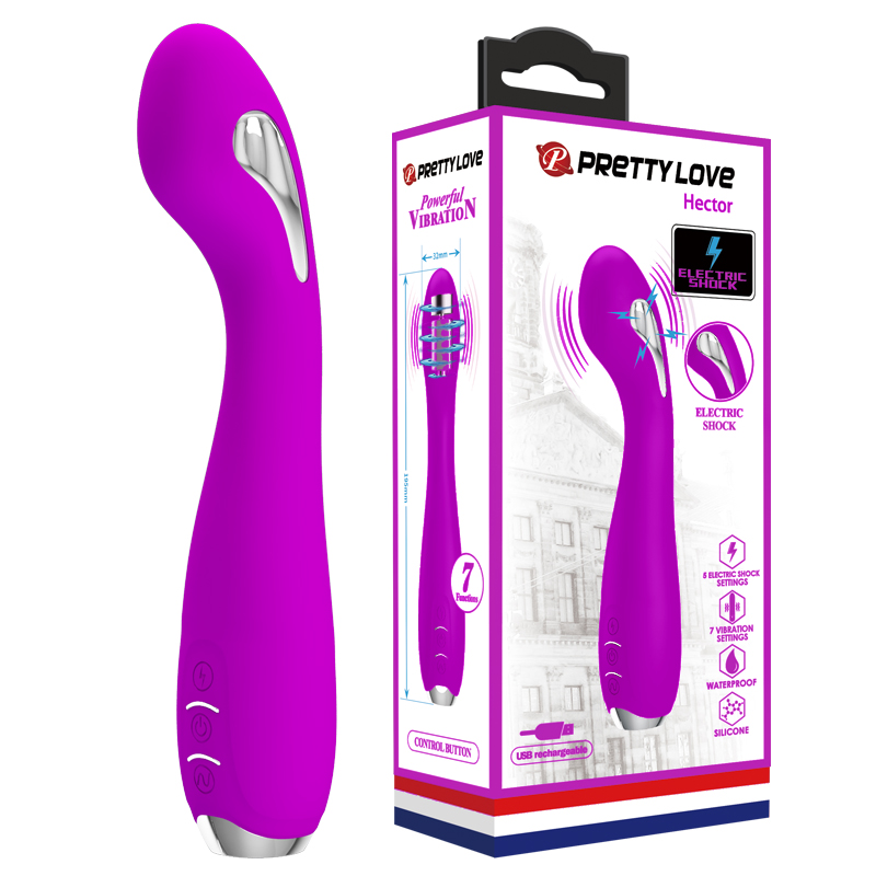 -  G   Pretty Love Hector Vibrator, 19,5  3,2 