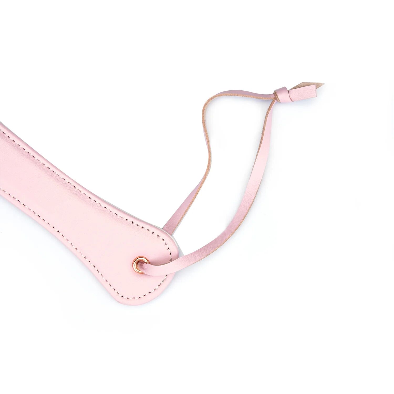 	  Liebe Seele White & Pink Leather Paddle,   ,  32 