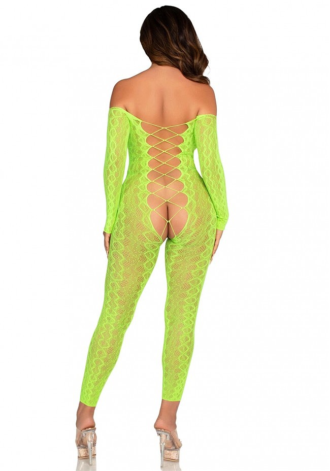   Crotchless Footless Lingerie Bodystocking One Size,  ,  