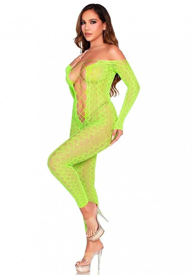   Crotchless Footless Lingerie Bodystocking One Size,  ,  