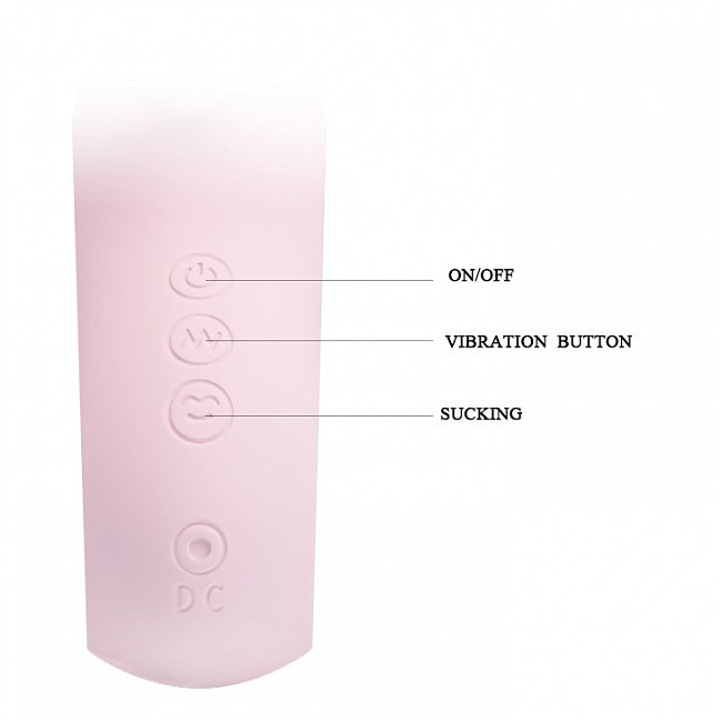 - Baile Romance Massage Sucking Vibrator Pink,  , 24  3,5 