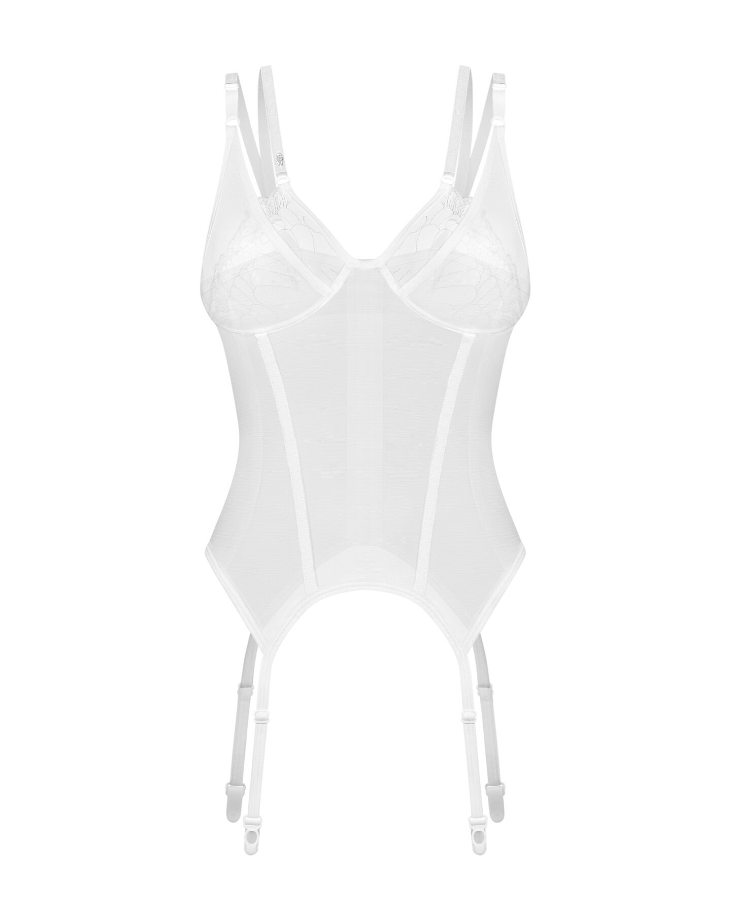       Obsessive Arrowel White corset,  