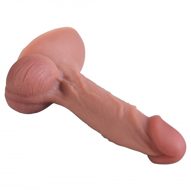 ����������� ������������� �� �������� Erospace Natural Play Silicone Dildo D4, 21 � 4 ��