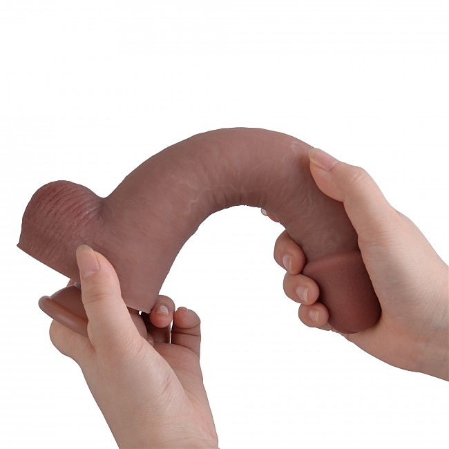    Erospace Natural Play Silicone Dildo D3, , 24  4 