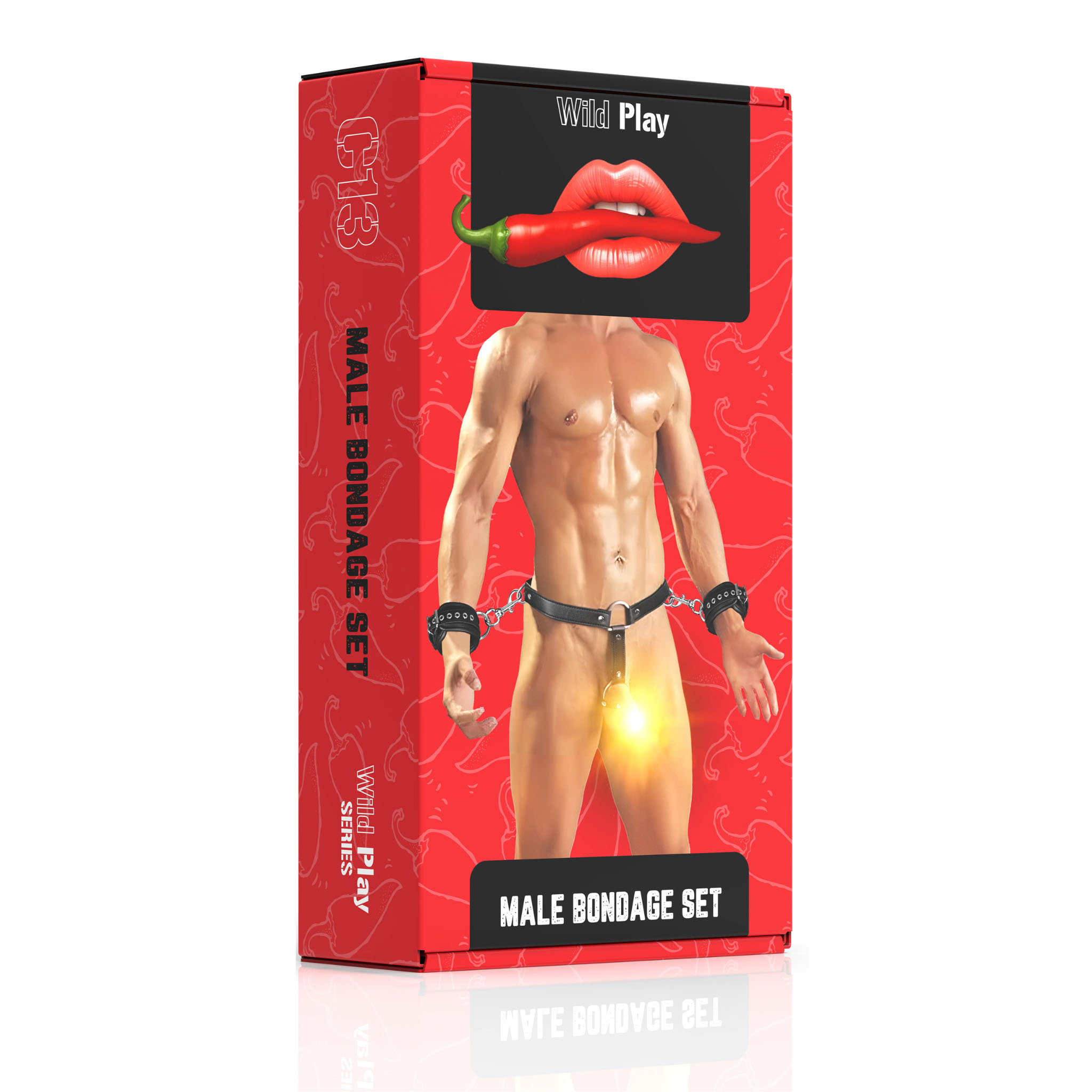   -   Erospace Wild Play Male Bondage Set C13, 