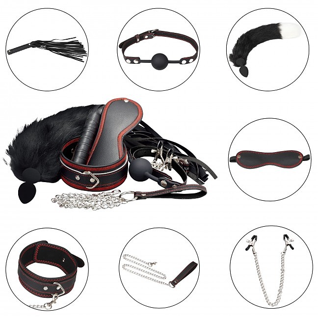   - Erospace Wild Play BDSM Set 7 pcs C8, 7 , 