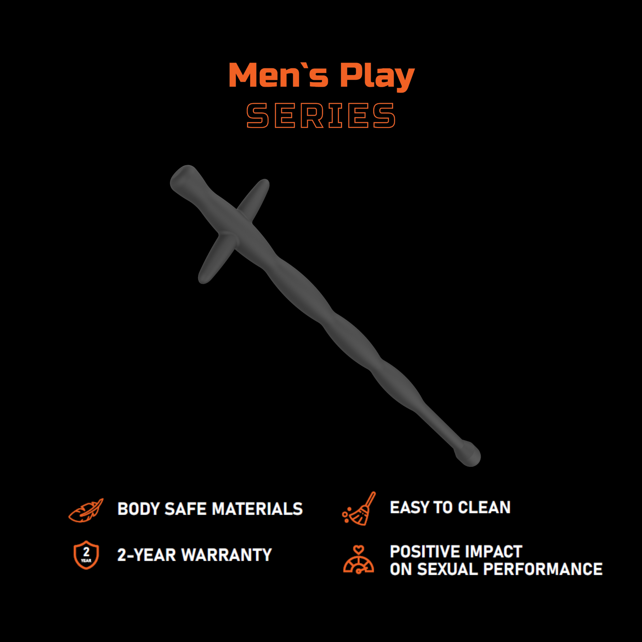 ����������� ���������� ������ Erospace Mens Play Dilator For Men B10, 15 � 0,8 ��