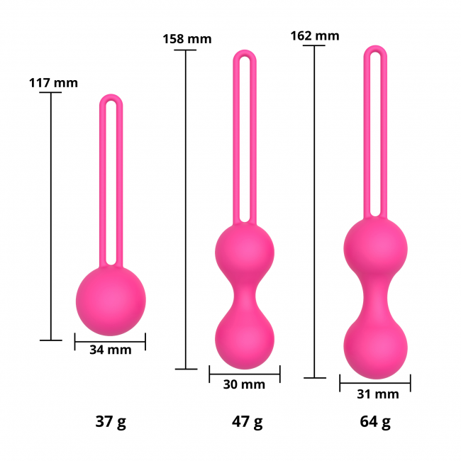    Erospace Sweet Play Kegel Balls Set A12