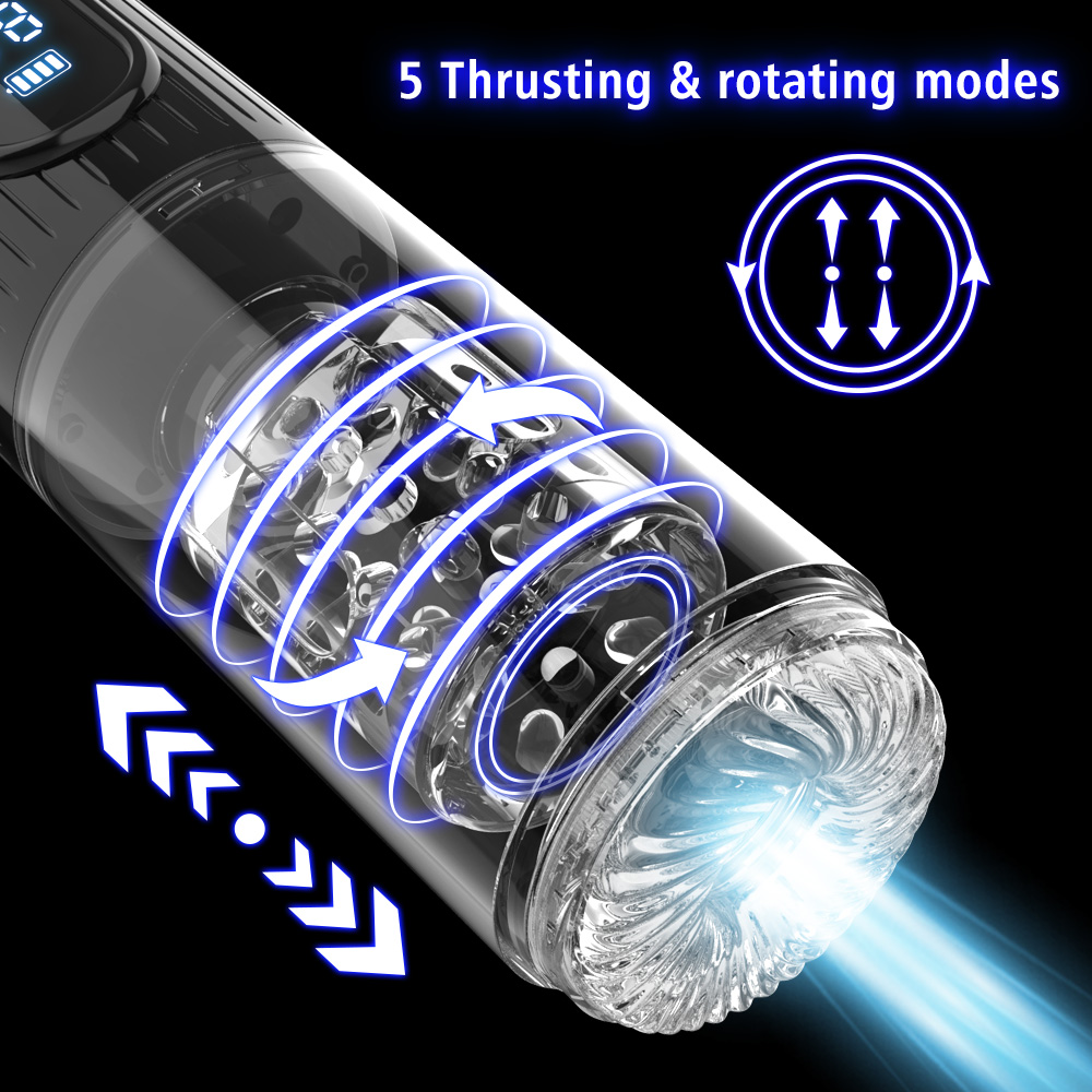   Mens Play Automatic Thrusting Masturbator B2, ++ 