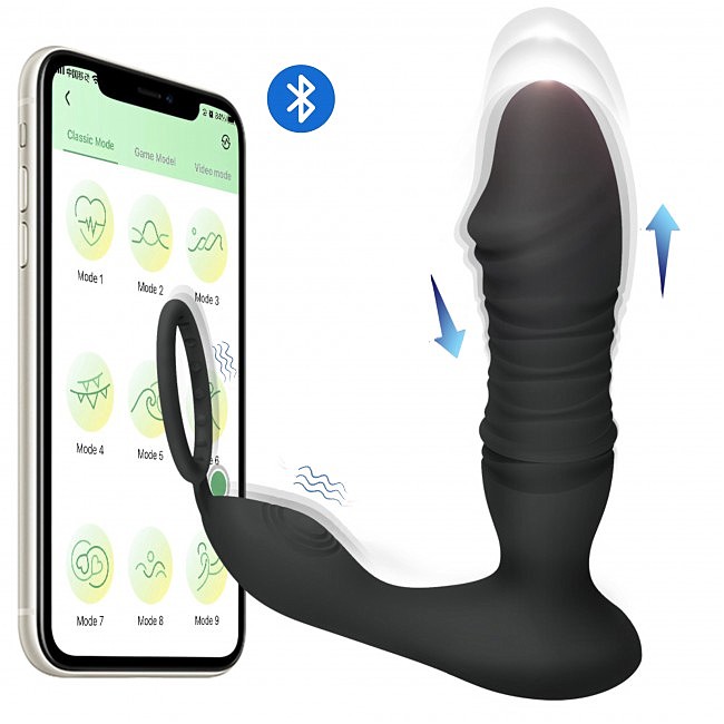 -  Mens Play Thrusting Prostate Massager APP Controlled B5   
