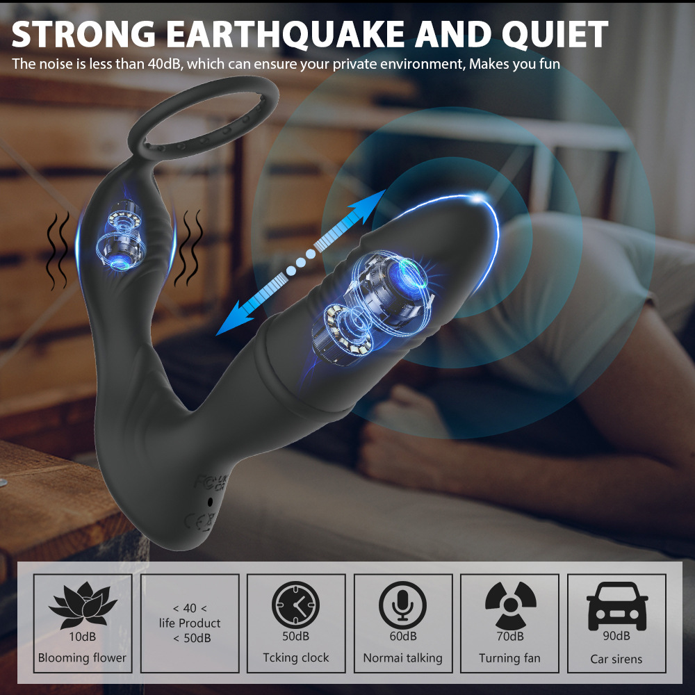  -  Mens Play Thrusting Prostate Massager APP Controlled B5   