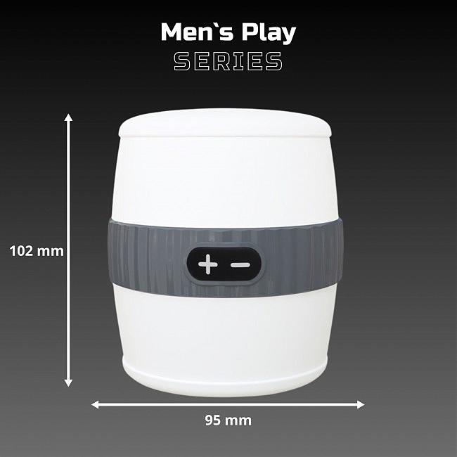   Erospace Mens Play Vibrating Male Masturbator B3, 12  