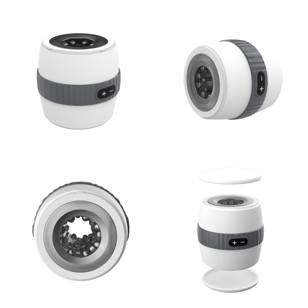   Erospace Mens Play Vibrating Male Masturbator B3, 12  