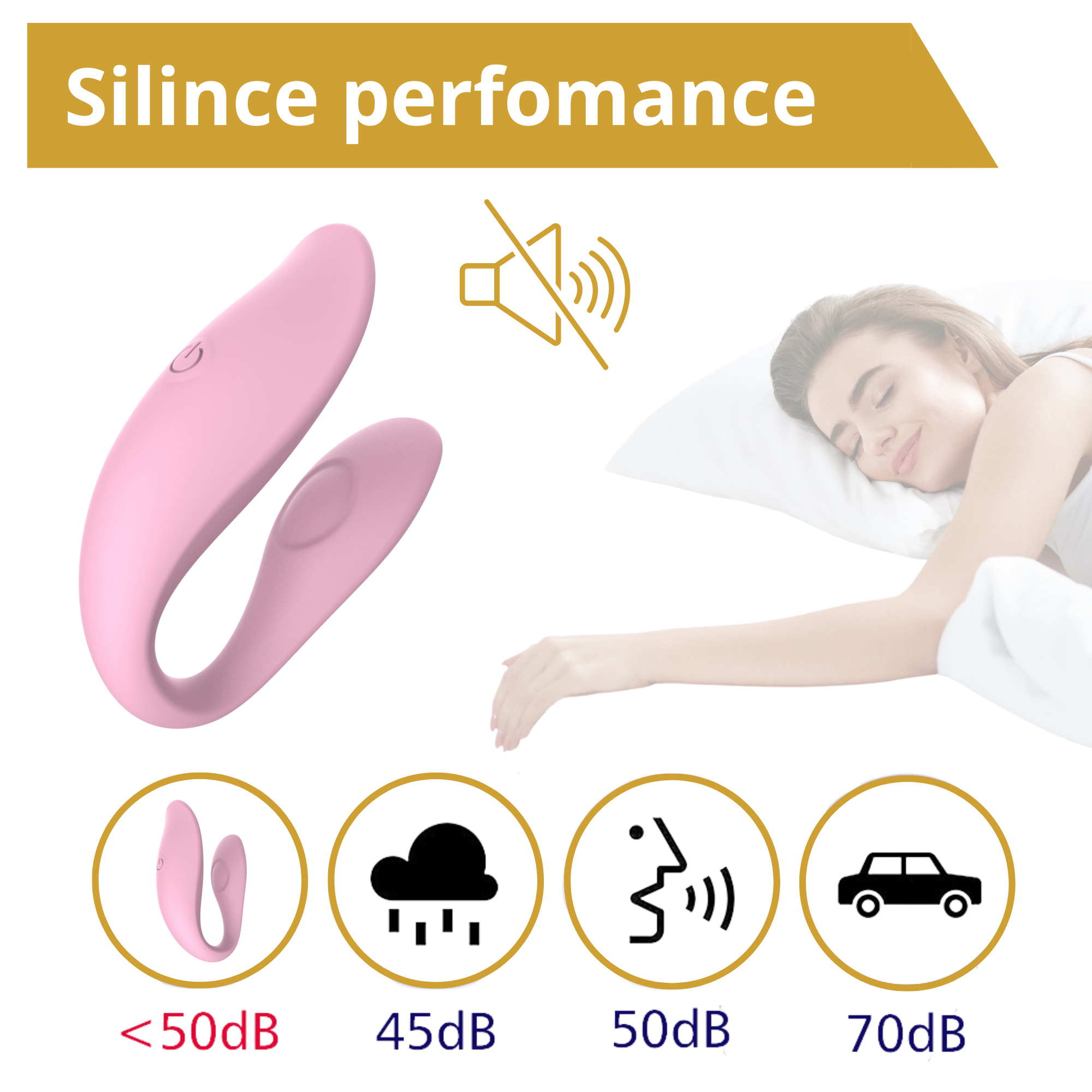 -   Erospace Sweet Play C-Type Vibrator App Control A7, 10  