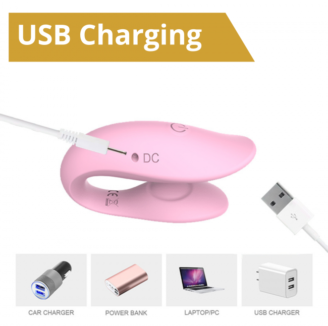 -   Erospace Sweet Play C-Type Vibrator App Control A7, 10  