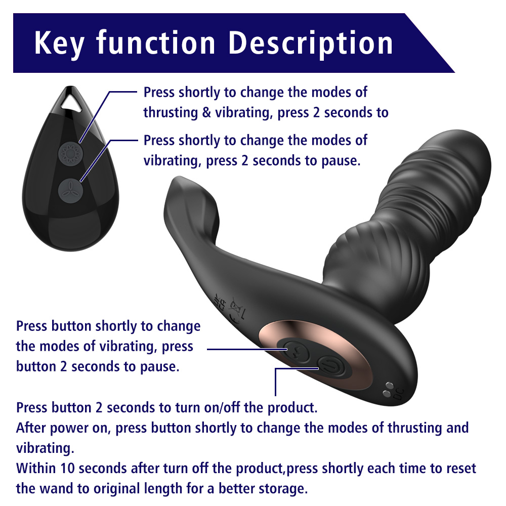 �������� �������� Mens Play Thrusting Prostate Massager B4 Erospace, 7 ������� �������� � �������