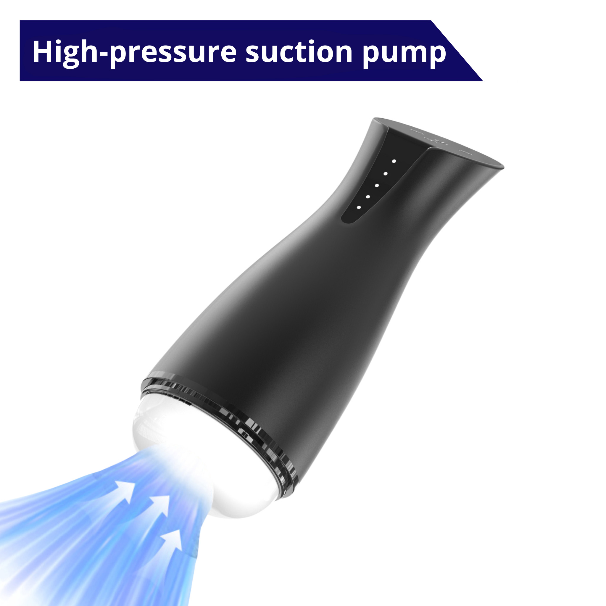   ,    Mens Play Vacuum Male Masturbator B6, 25,5  9,1 