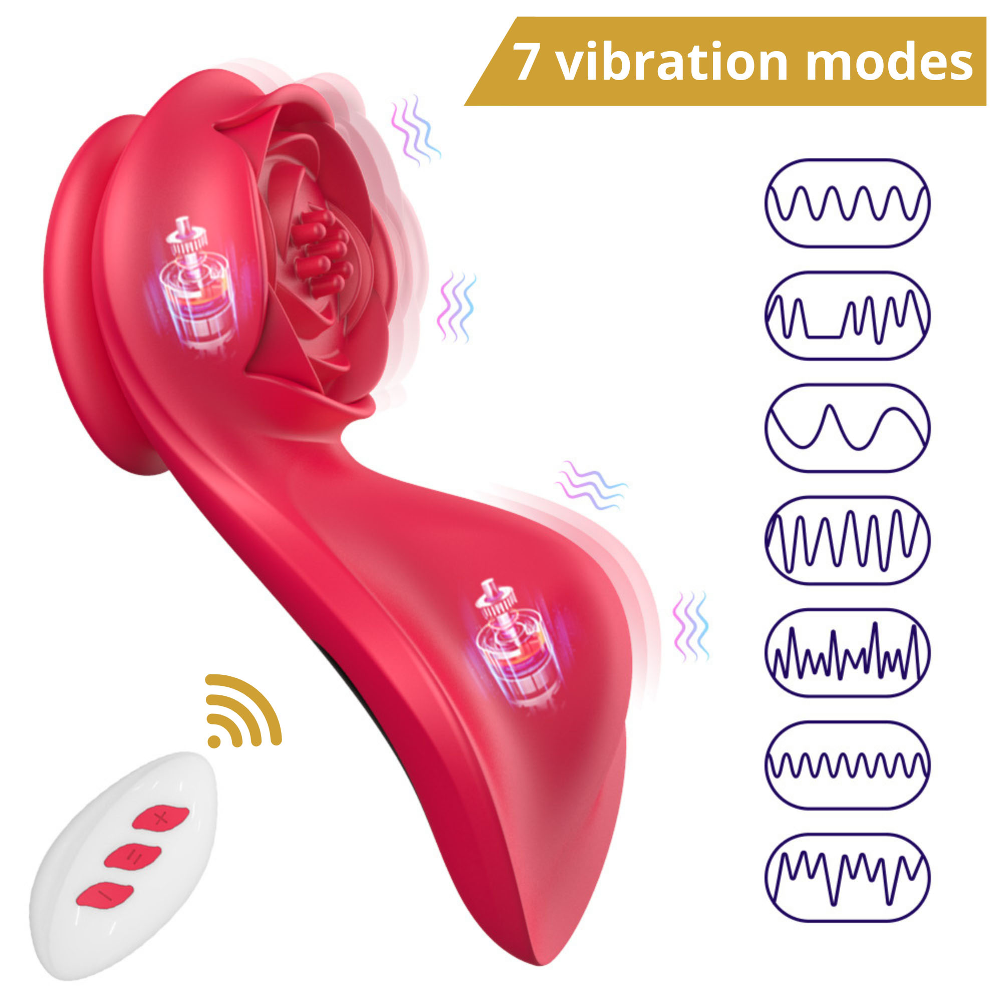  Erospace Sweet Play Panty Vibrator With Remote Control A1,  , 8,6 &#215; 4,3 &#215; 3,5 