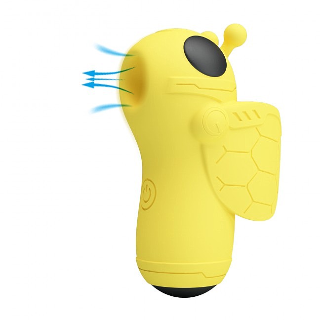     Pretty Love Magic Bee Stimulator Yellow, 10 