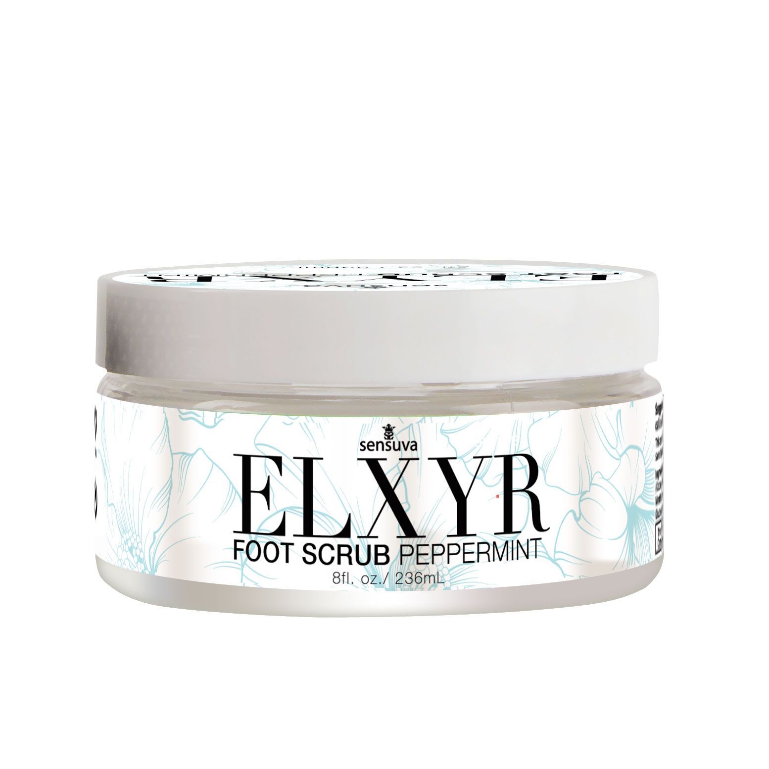    Sensuva ELXYR Foot Scrub Peppermint (236 )