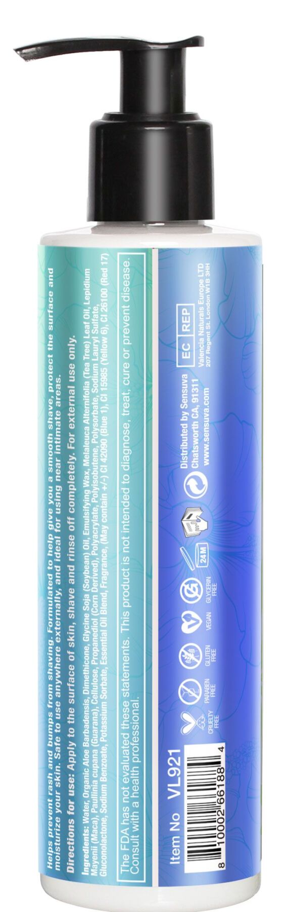    Sensuva ELXYR Shaving Cream — Sweet Temptations (236 )