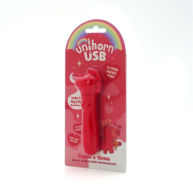 	������������ ��������-�������� Unihorn USB Bullet Cupids Beau RED, 10 ������� ��������
