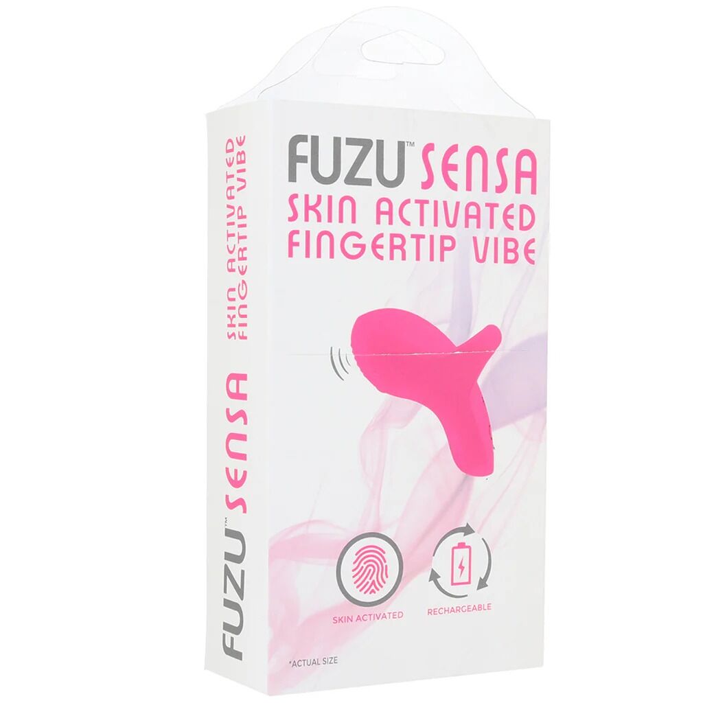 	   FUZU Sensa Skin Activated Fingertip Vibe, 8  , 7 &#215; 2,6 &#215; 2,3 