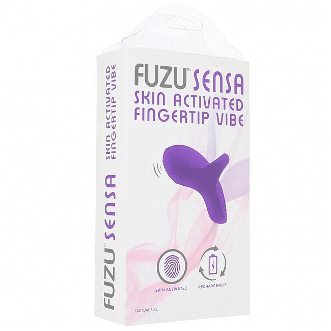     FUZU Sensa Skin Activated Fingertip Vibe, 8  , 7 &#215; 2,6 &#215; 2,3 