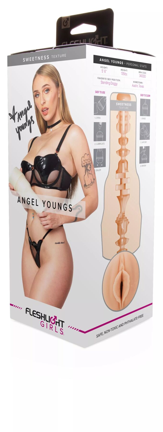  Fleshlight Girls: Angel Youngs Sweetness,    -