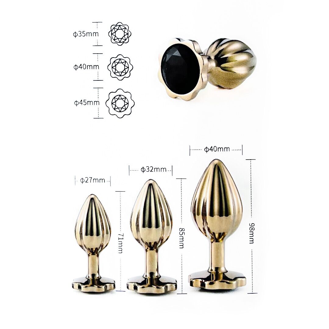    LOCKINK YEAHWOW Nympho Butt Plug Set   , 