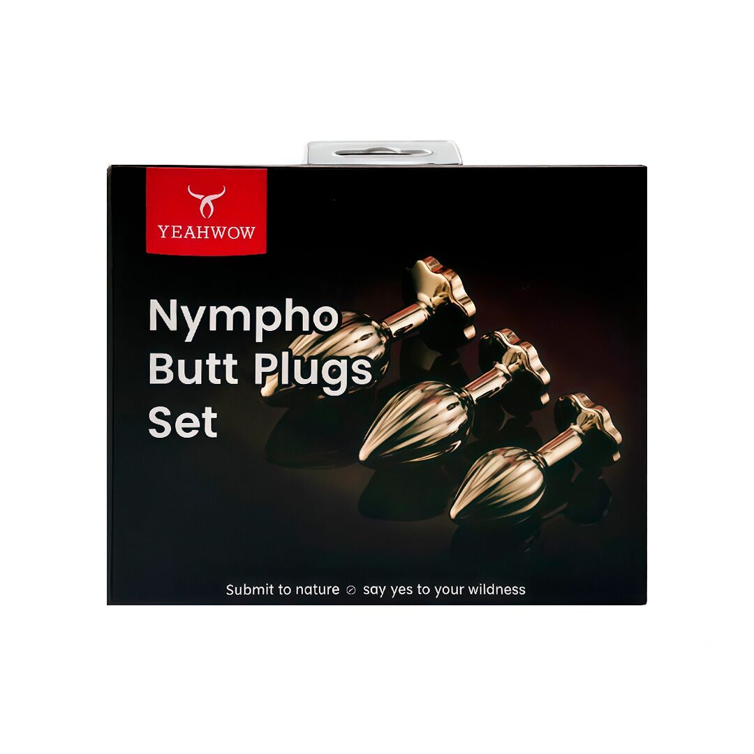    LOCKINK YEAHWOW Nympho Butt Plug Set   , 