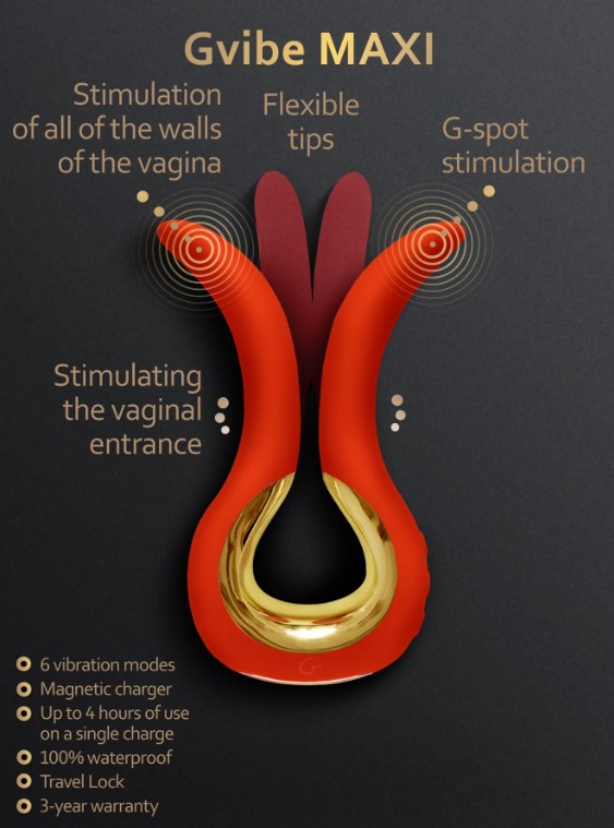 ������� ������������� �������� Gvibe MAXI, �������