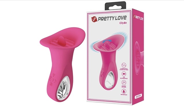 ³������������� PRETTY LOVE Clyde, 12 vibration functions 12 licking settings