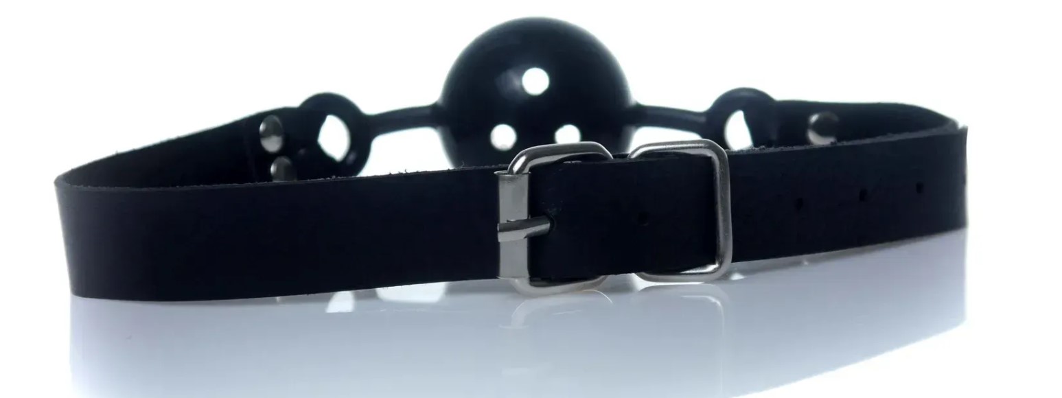 ���� Fetish Boss Series &mdash; Ball Gag rubber Black