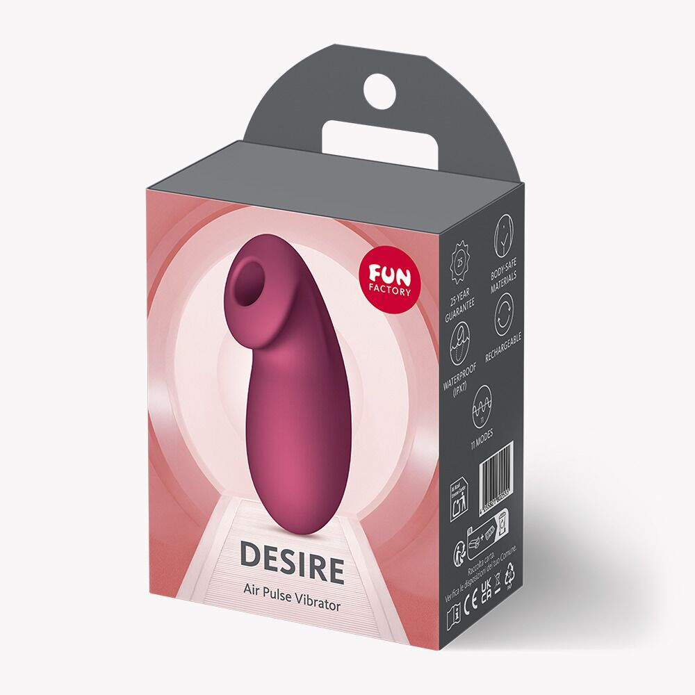 	��������� ���������� Fun Factory Desire Wine Red, 11 ������� ������, ��������������