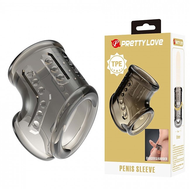 ������� �� ���� Pretty Love Penis Sleeve Clear, 7,2 � 4,7 ��