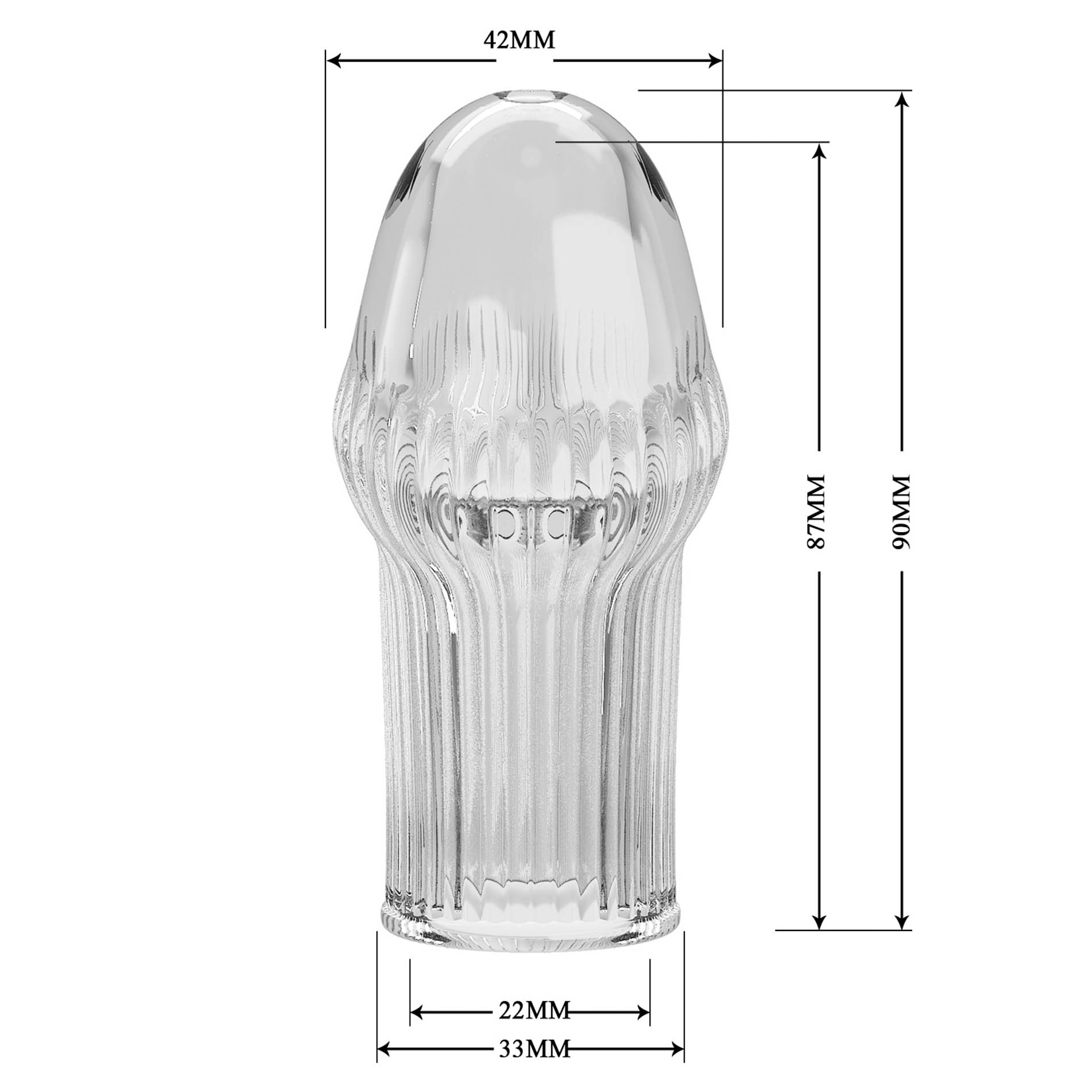 ������� �� ���� Pretty Love Huel Penis Thicker Flesh, ��������� ��� ���������, 9 � 4,2 ��