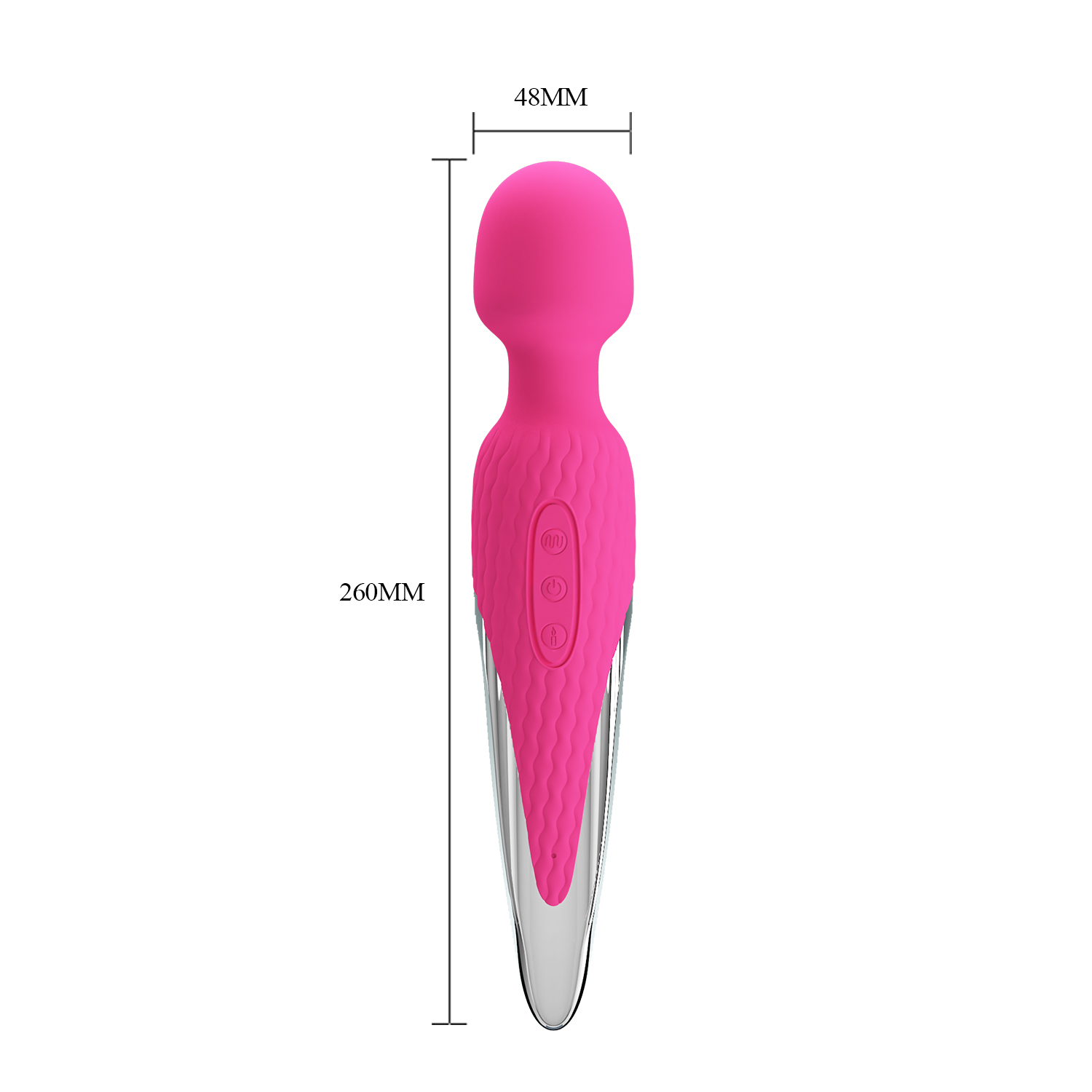 ������������� Pretty Love Antony Heat Massager, ������� ���������, 26 � 4,8 ��
