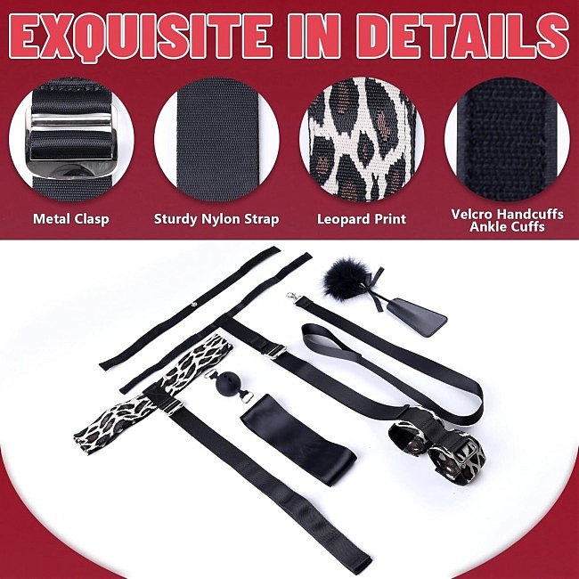 ��������� ����-����� LOCKINK YEAHWOW Armbinder Restraint Set Black, ������